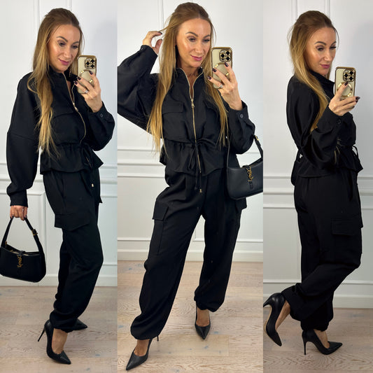 Komplet SELBY / CZARNY