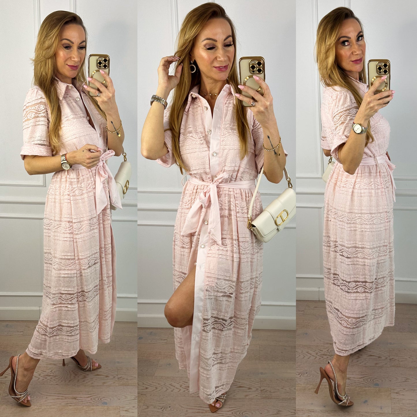 Sukienka MADELIENE / RÓŻOWA