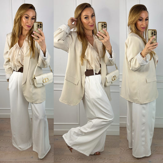 Marynarka OVERSIZE ROSA / BEŻOWA