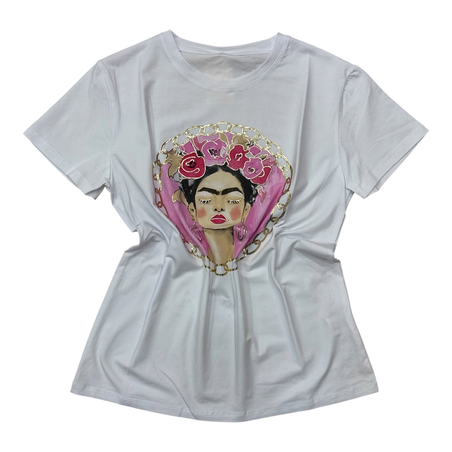 Bawełniany T-shirt FIN 20 / BIAŁY