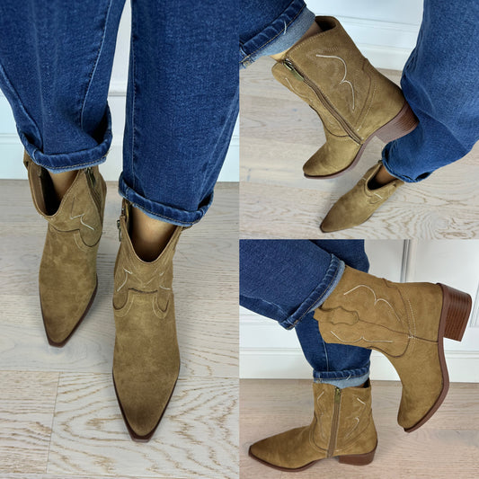 Kowbojki NENZO / KHAKI