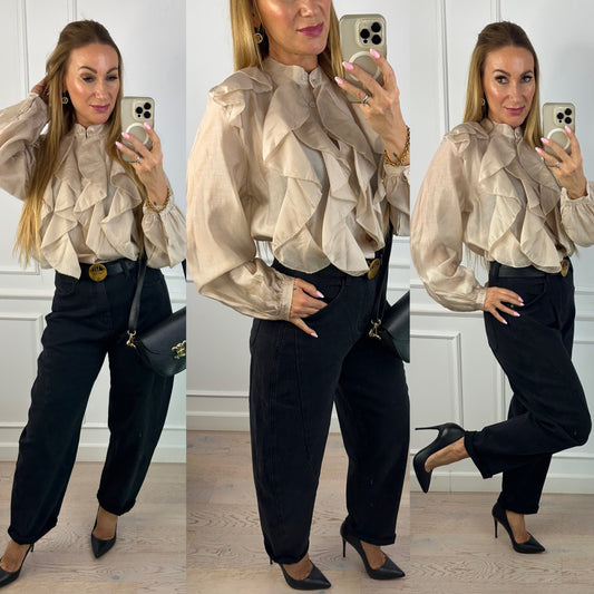 Koszula BARIGA / BEŻOWA