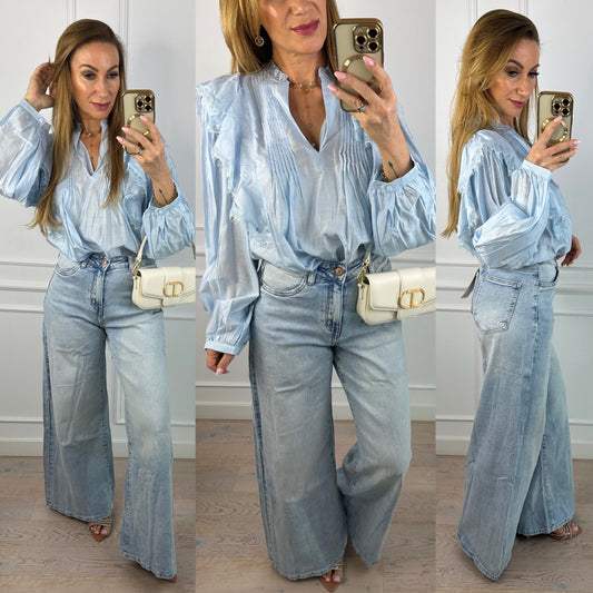 Bluzka ZARRINA / NIEBIESKA