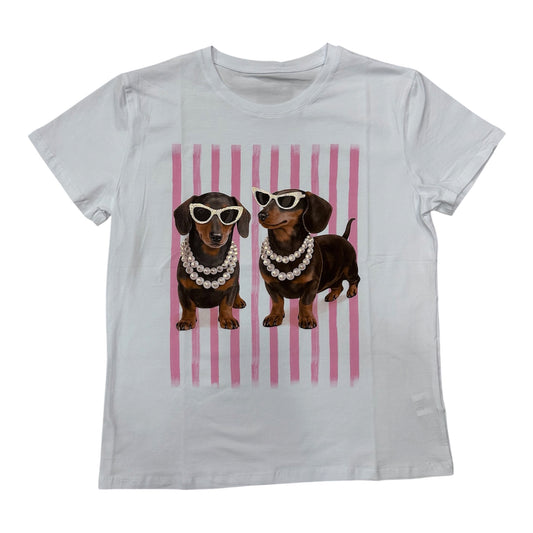 Bawełniany T-shirt FIN 17 / BIAŁY