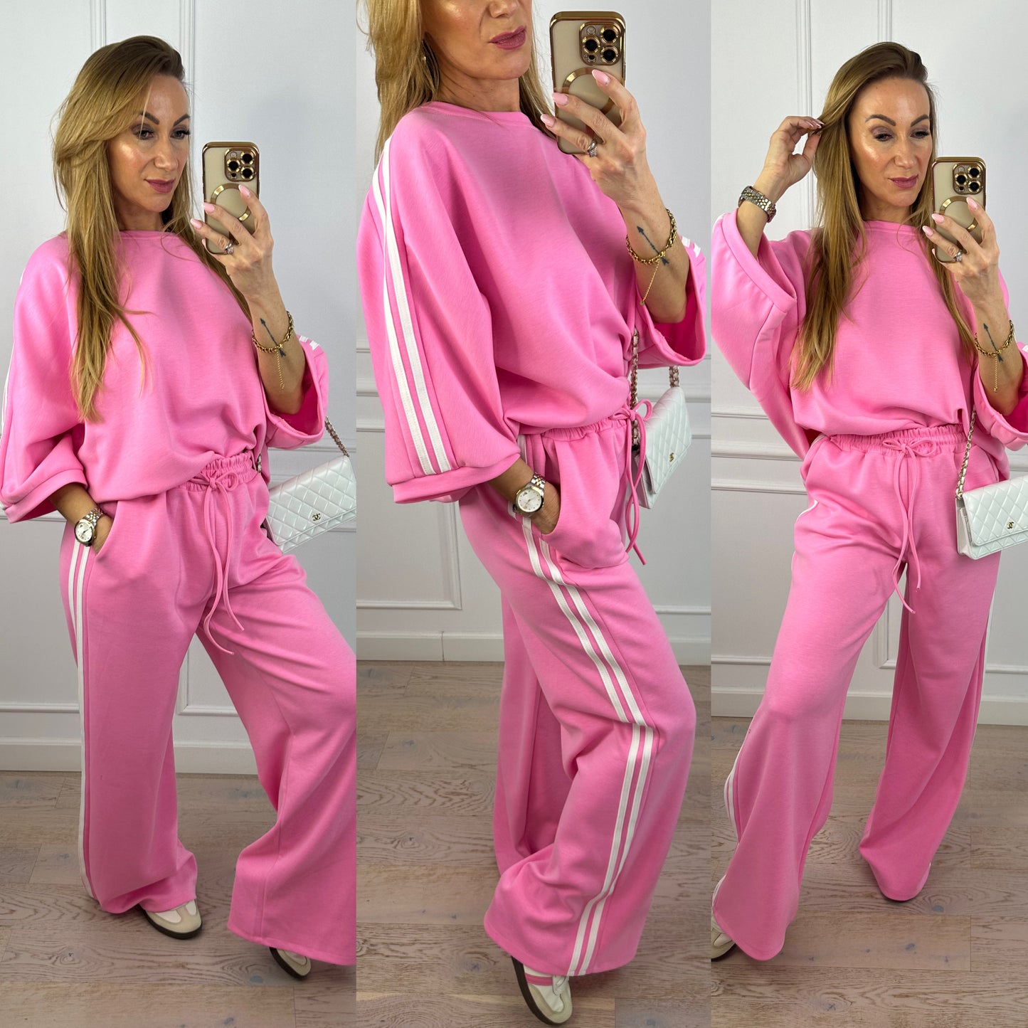 Komplet sportowy ANGELO / RÓŻOWY