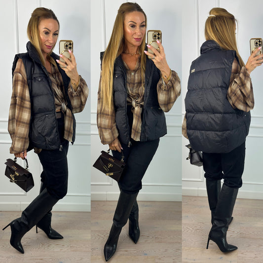 Kamizelka puchowa KELSY / BLACK