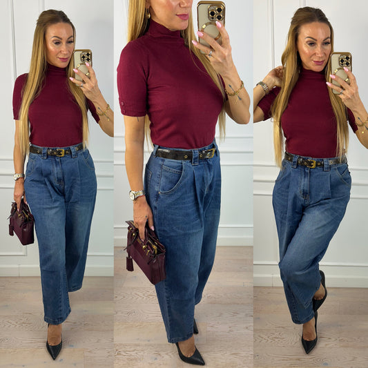 Golf z krótkim rękawem GARDA / BORDOWY