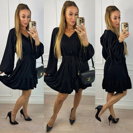 Sukienka CANELA / CZARNA