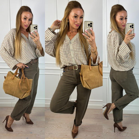 Bluzka ADINA / JASNY BEŻ