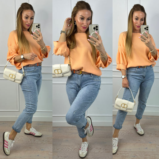 Sweter KEILY / POMARAŃCZOWY