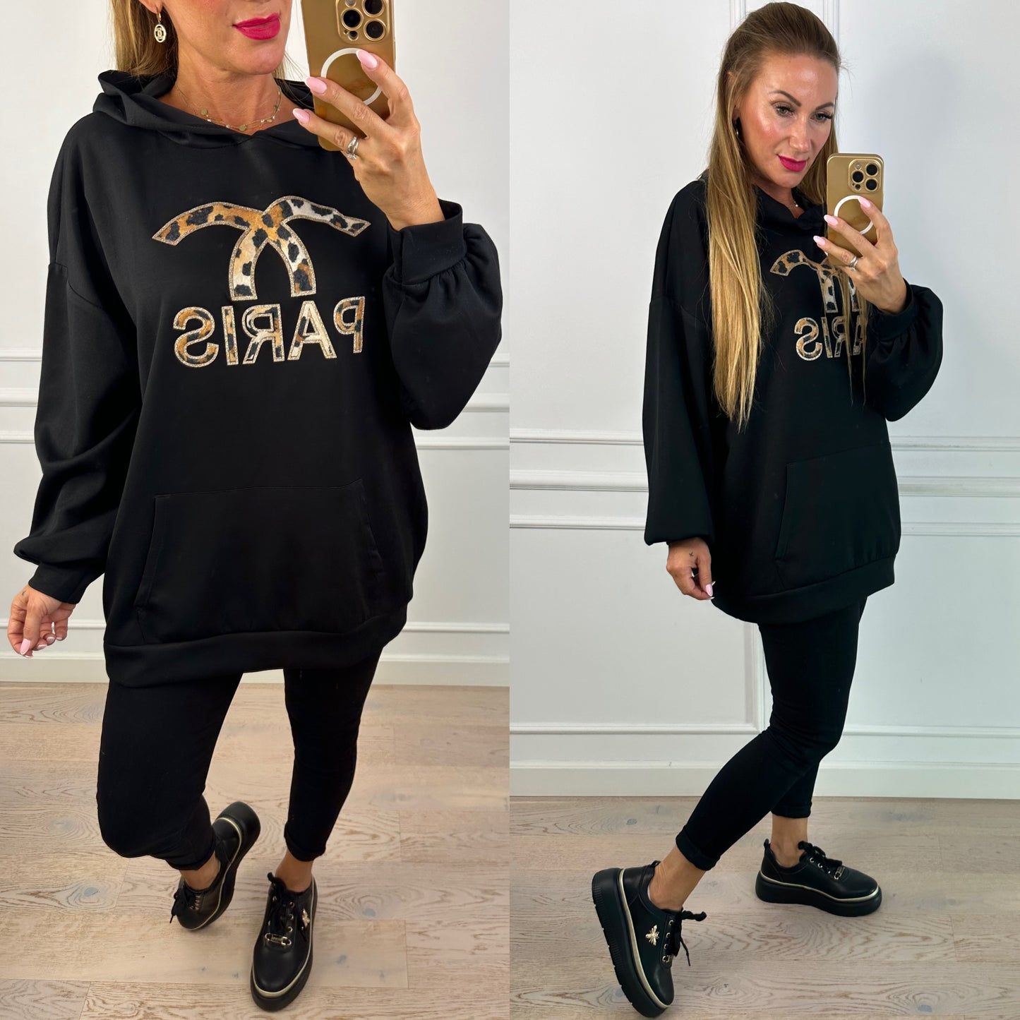 Bluza z kapturem NOXON / BLACK