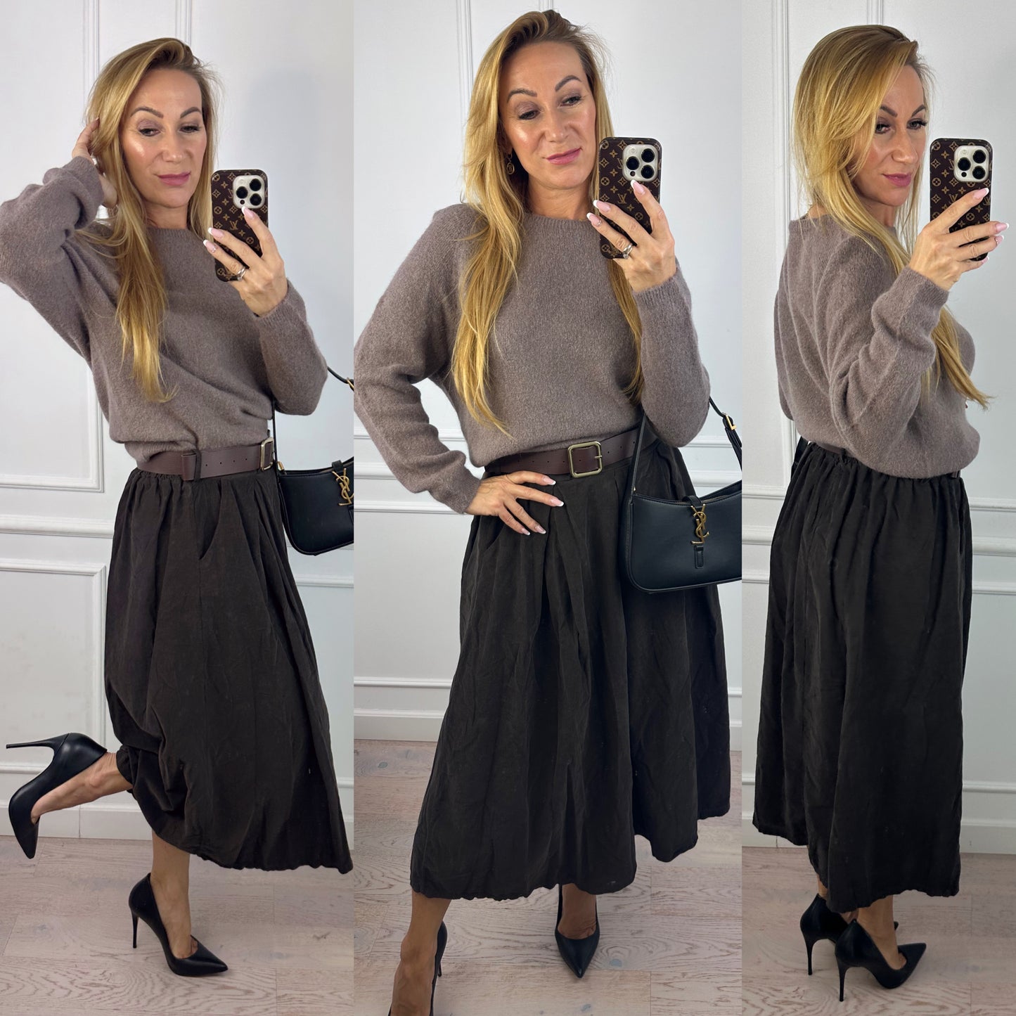 Sweter z alpaką FRANCES / FANGO