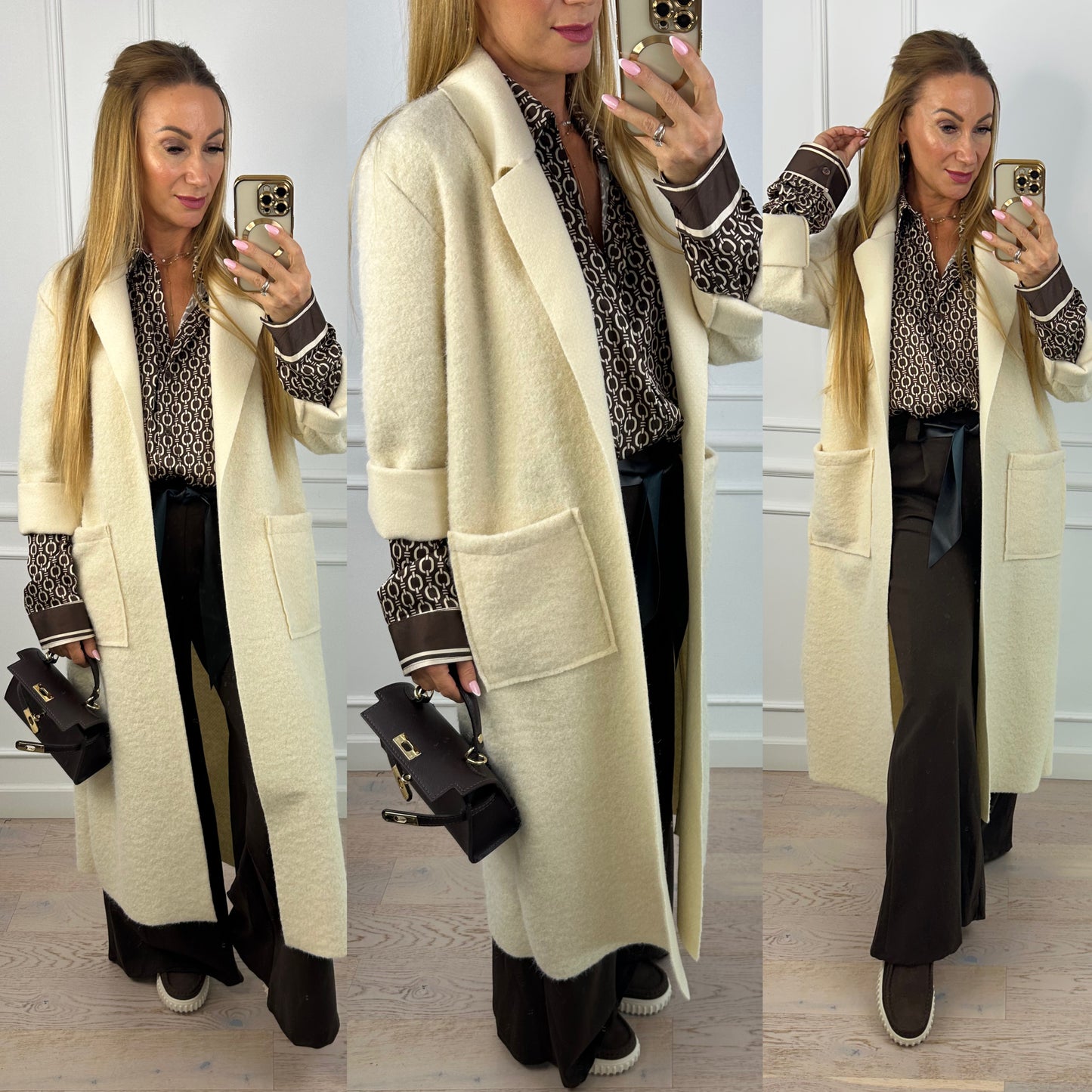 Płaszcz THORA / ŚMIETANKOWY