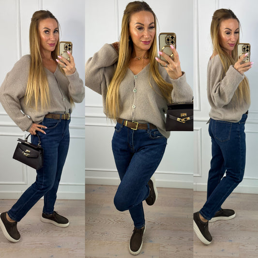 Sweter z alpaką TORHILL / FANGO