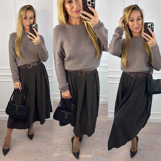 Sweter z alpaką FRANCES / FANGO