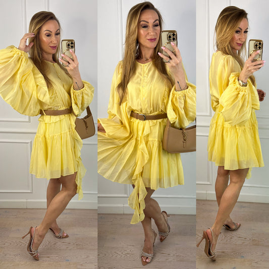 Sukienka ROSSELLA / ŻÓŁTA