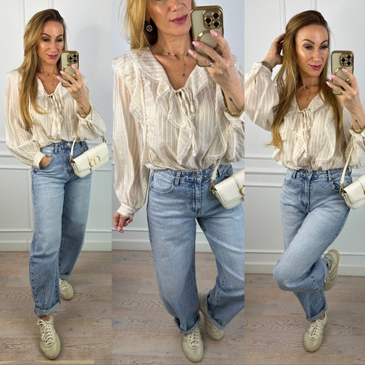 Bluzka COLETTE / BEŻOWA