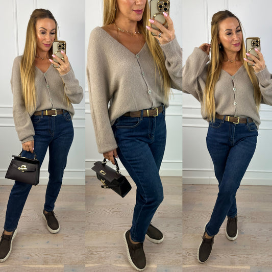 Sweter z alpaką TORHILL / FANGO