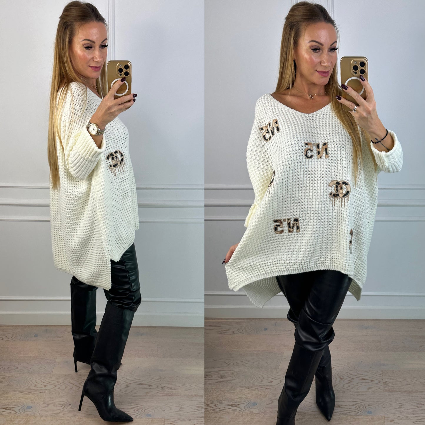 Sweter MONZA / CREAM