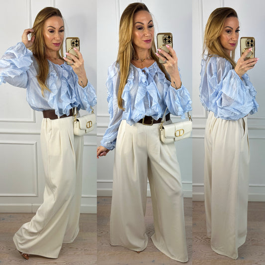 Bluzka EMANUELLA / NIEBIESKA