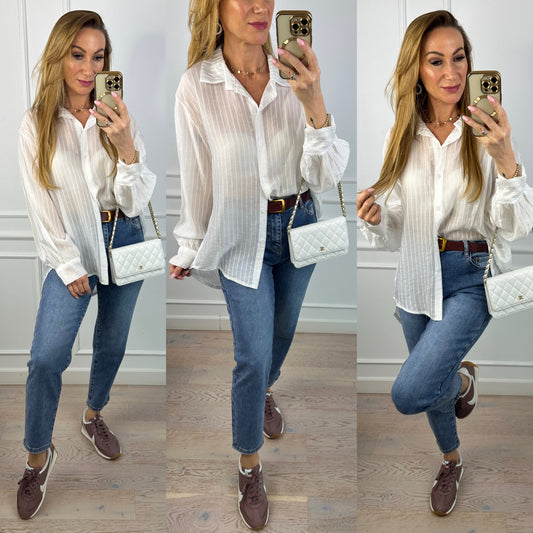 Koszula FEDERICA / ŚMIETANKOWA