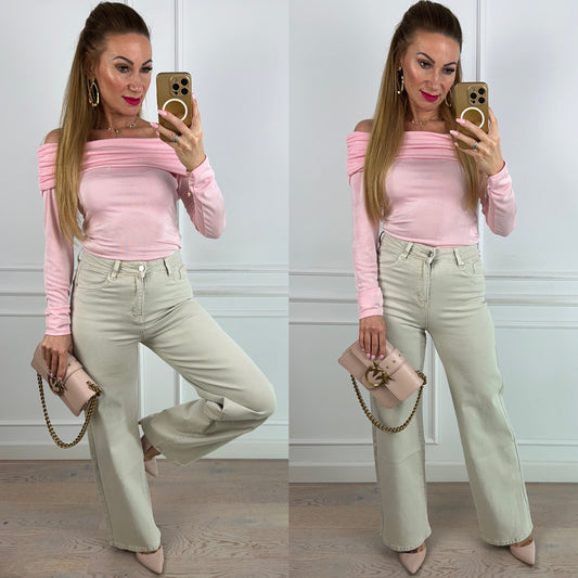 Bluzka NETTIE / LIGHT PINK