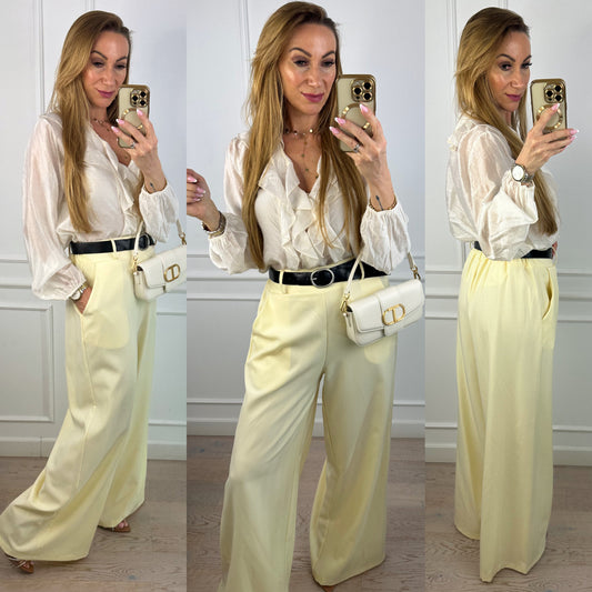 Bluzka DAJANA / KREMOWA