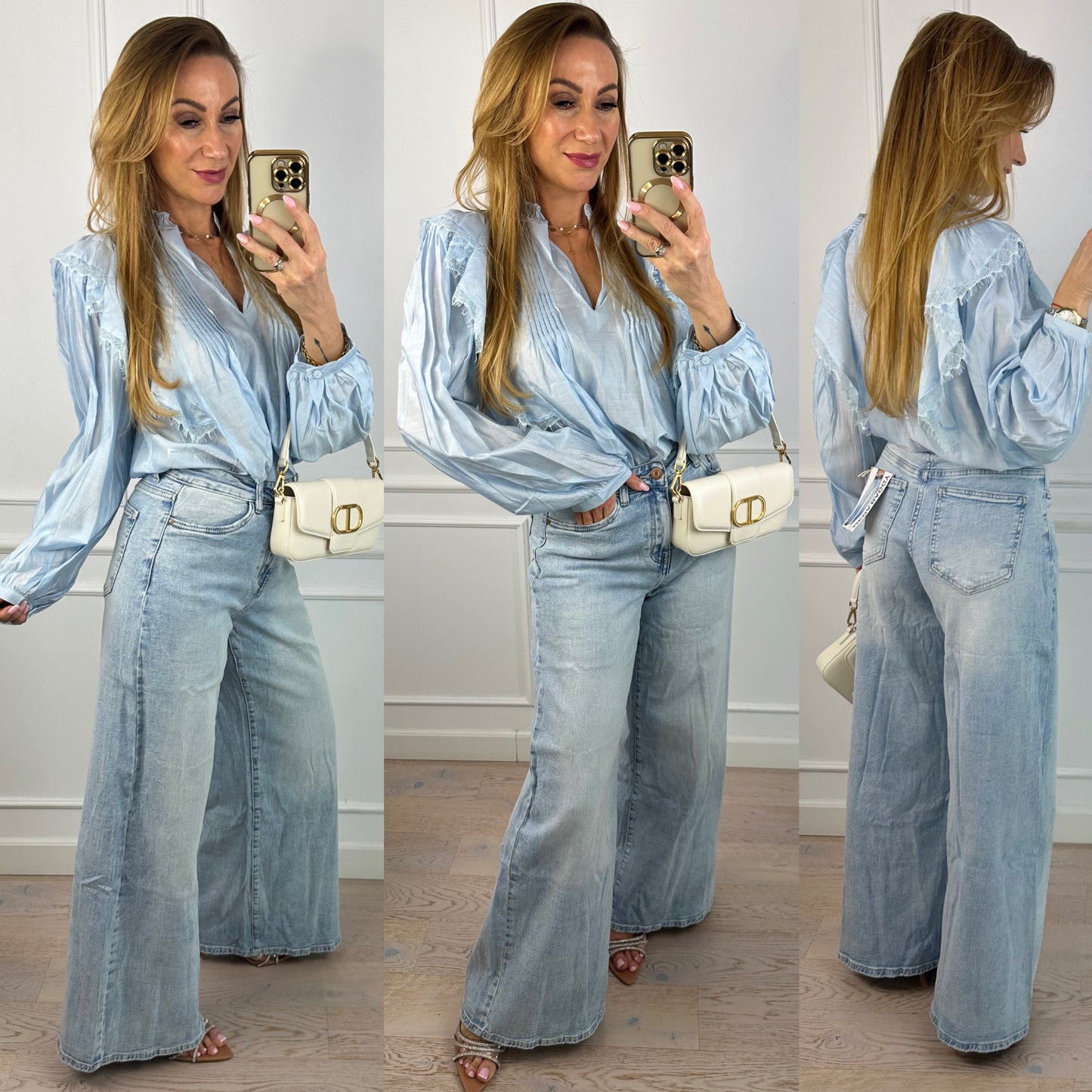 Bluzka ZARRINA / NIEBIESKA