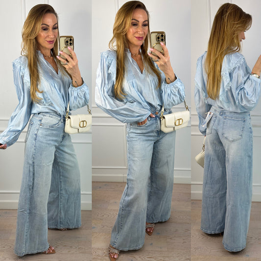 Bluzka ZARRINA / NIEBIESKA