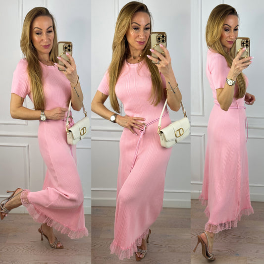 Sukienka ILESHA / RÓŻOWA