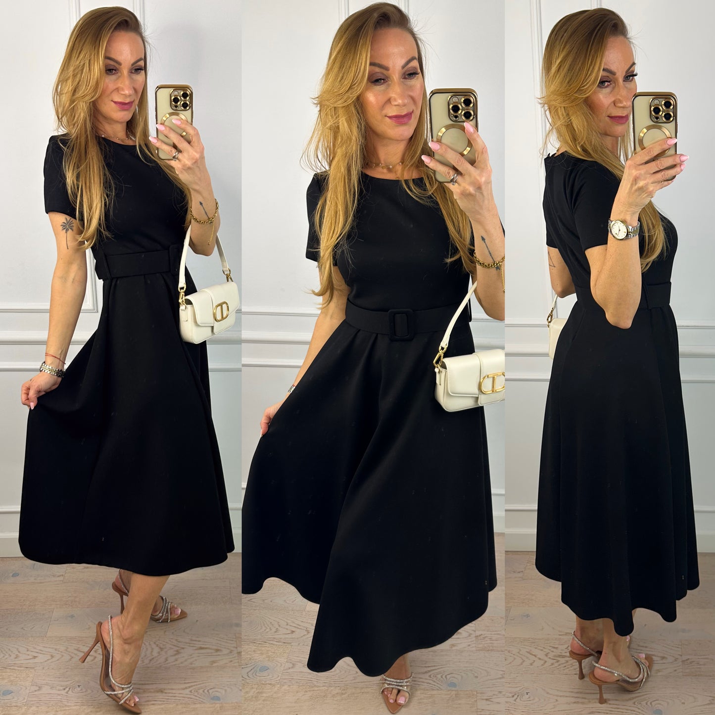 Sukienka AURELIE / CZARNA