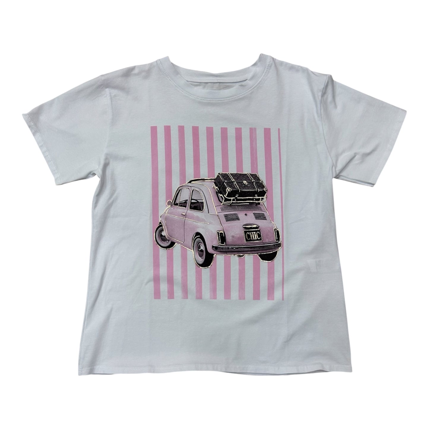 Bawełniany T-shirt FIN 10 / BIAŁY