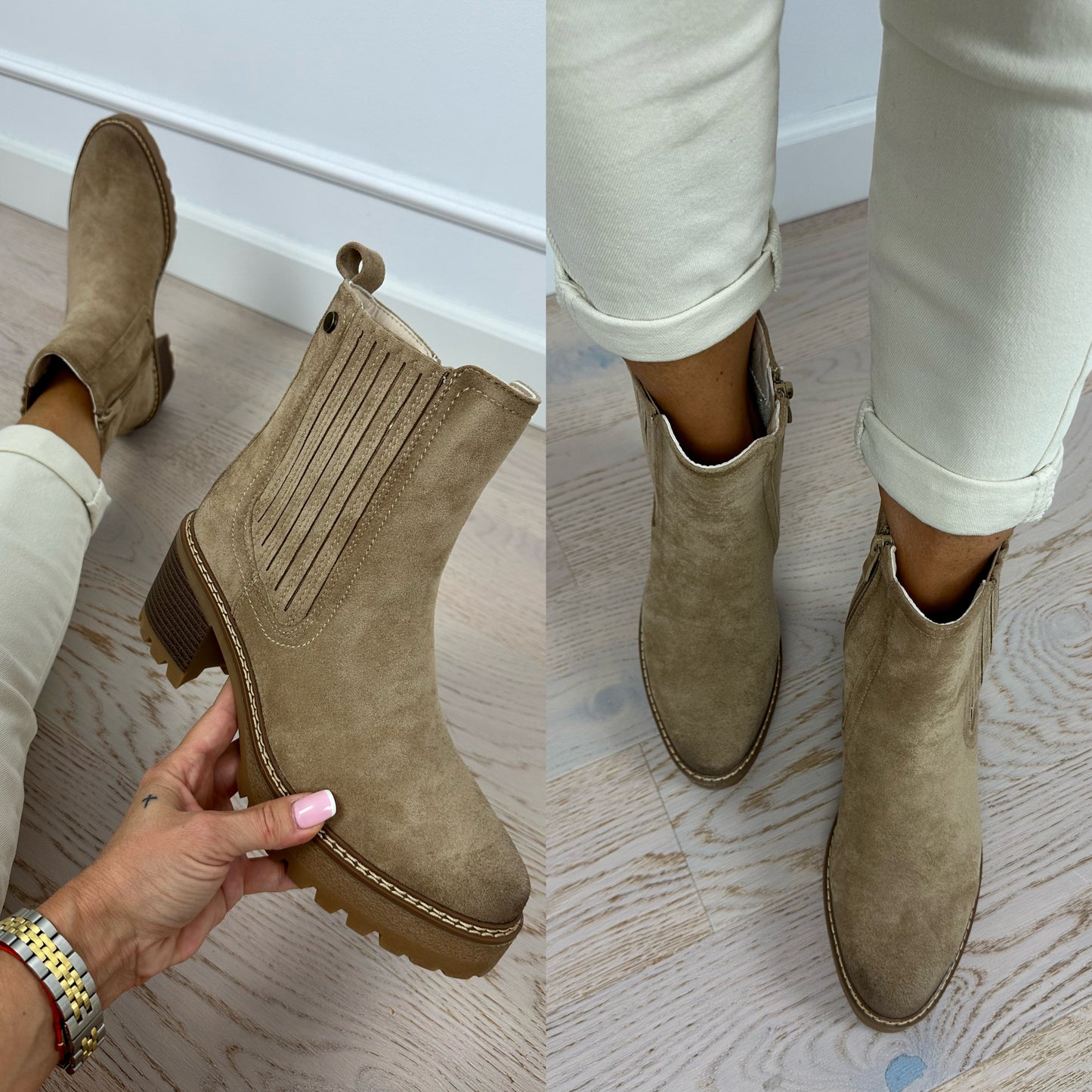 Botki VIDDA / BEIGE