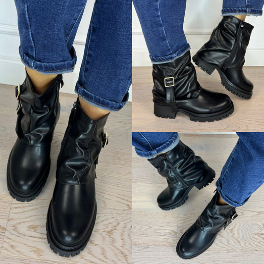 Ocieplane botki HYROX / CZARNE