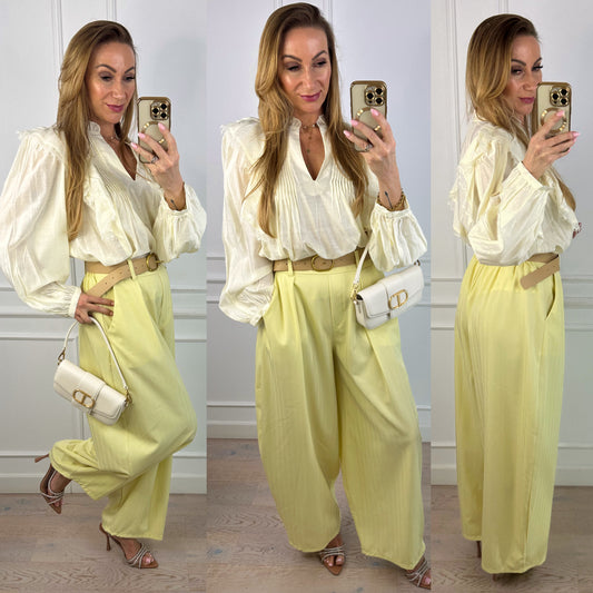 Bluzka ZARRINA / ŻÓŁTA