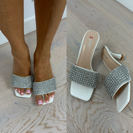 Klapki MILANO / WHITE