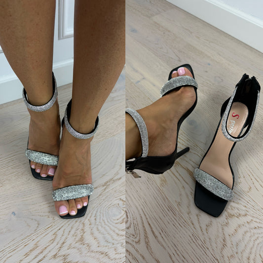 Sandały ELLE / BLACK