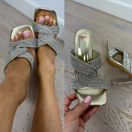 Klapki VENICE / GOLD
