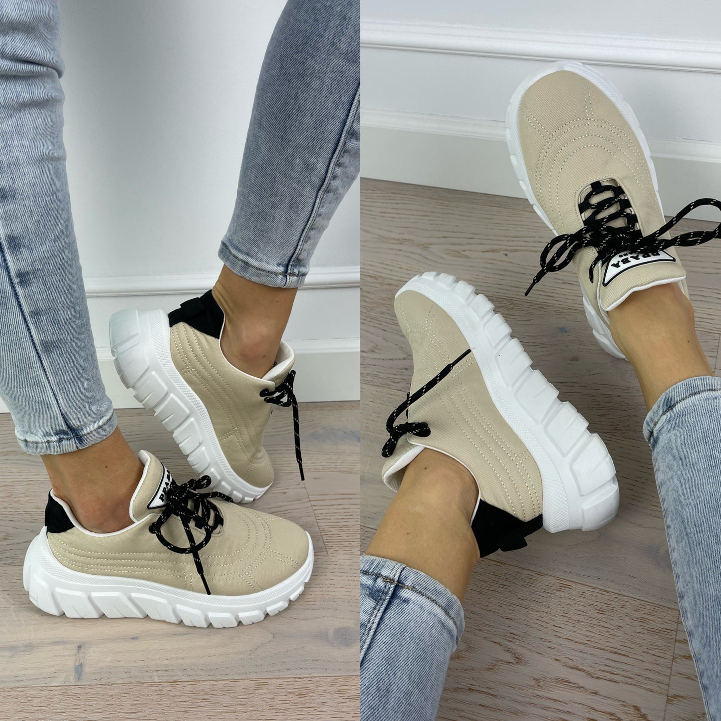 Buty sportowe CLARITY BEIGE