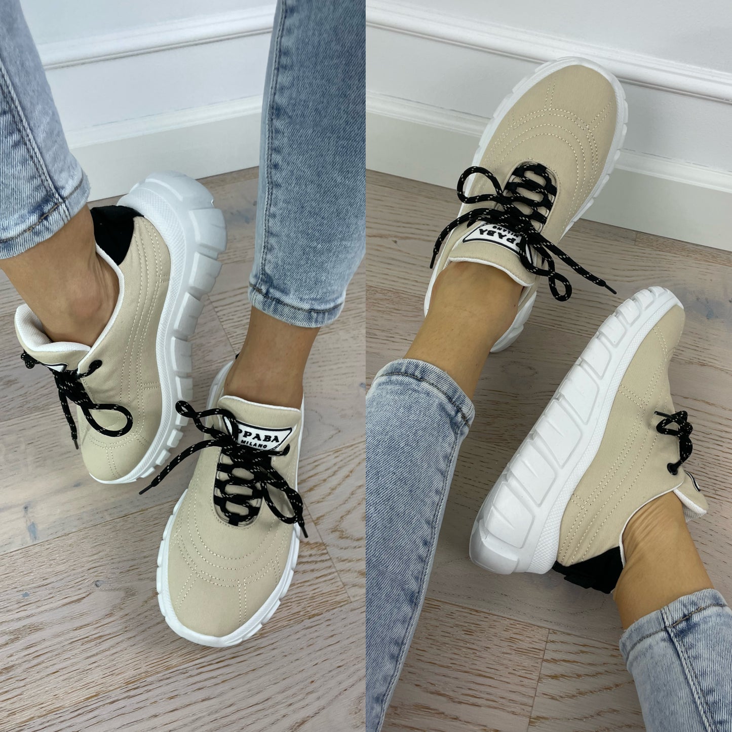 Buty sportowe CLARITY BEIGE