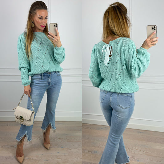 Sweter TONIA / TURQUOISE