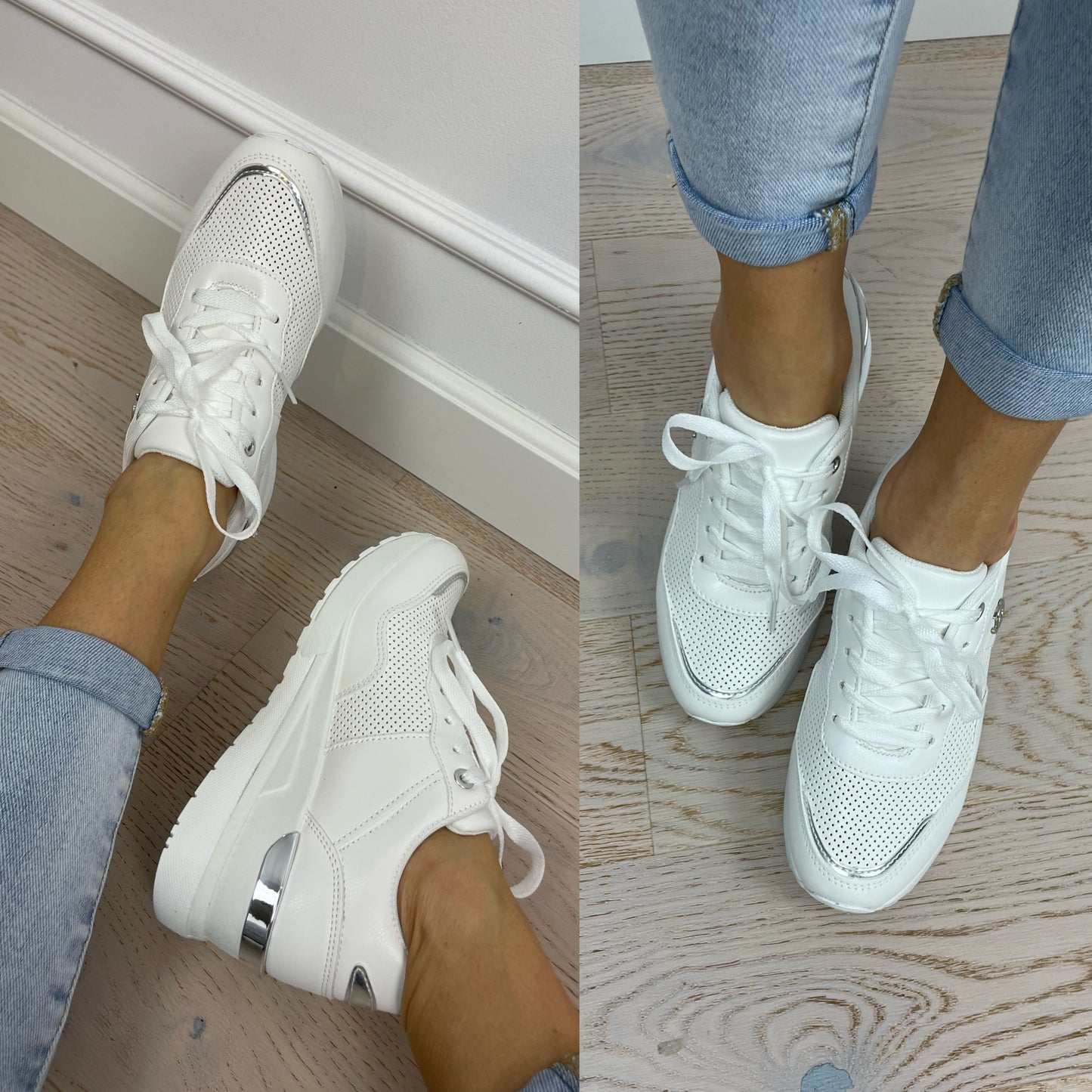 Buty sportowe MILES / WHITE