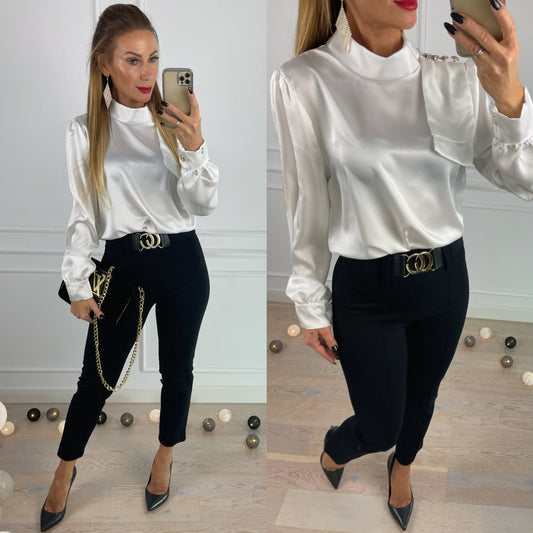 Bluzka ERDINA / ŚMIETANKOWA